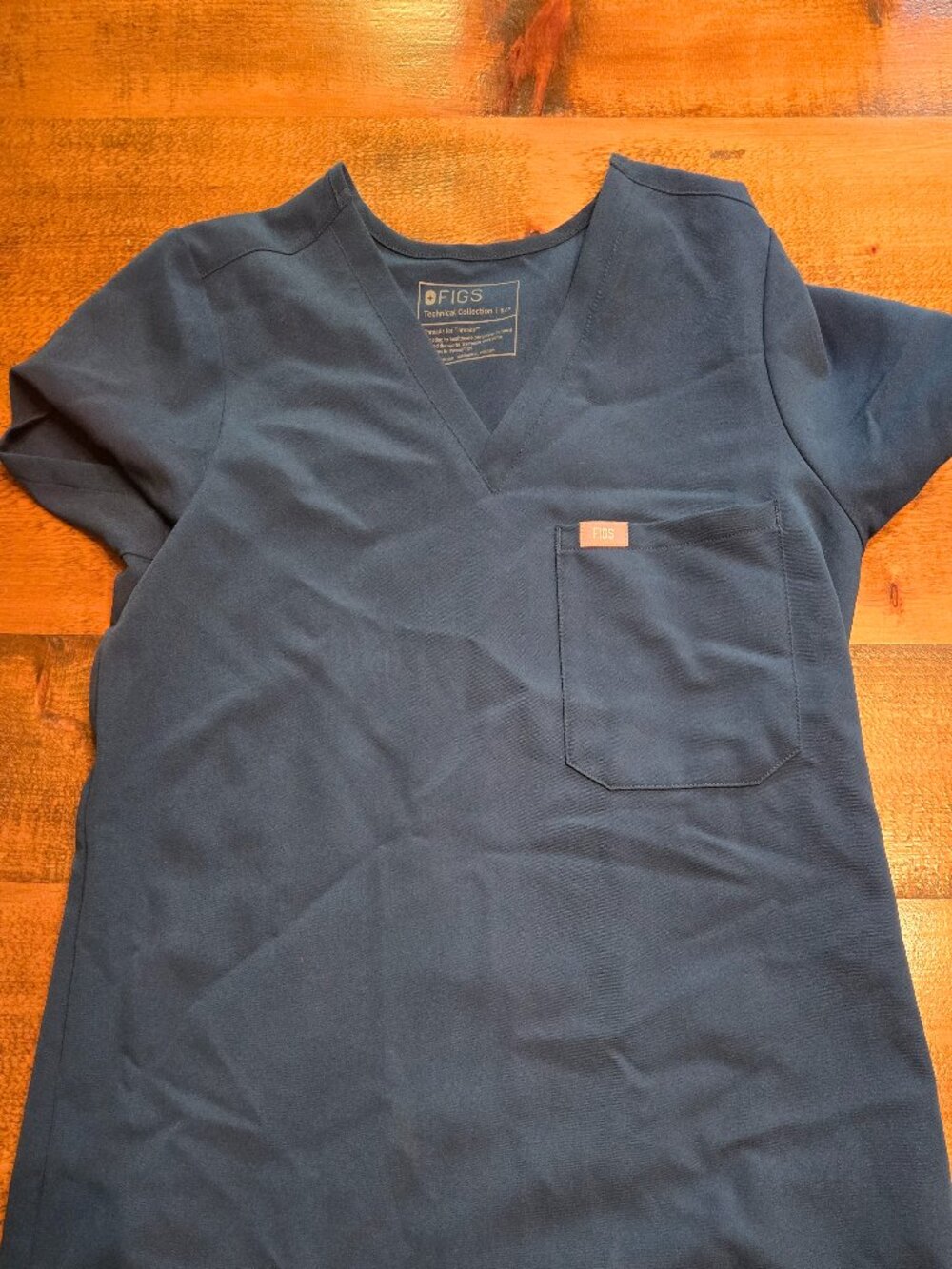 Womens Figs set, Deep Reef, Catarina top sz S/P, Kade pants sz S